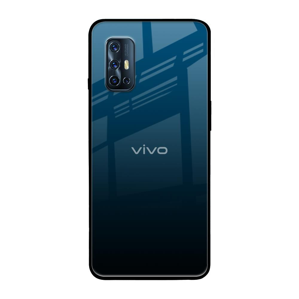 Sailor Blue Vivo V17 Glass Back Cover Online