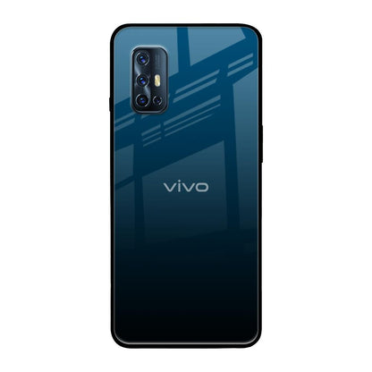 Sailor Blue Vivo V17 Glass Back Cover Online