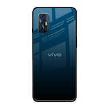 Sailor Blue Vivo V17 Glass Back Cover Online