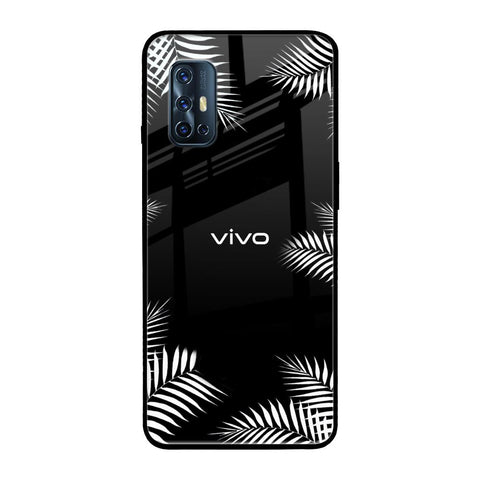 Zealand Fern Design Vivo V17 Glass Back Cover Online