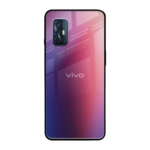 Multi Shaded Gradient Vivo V17 Glass Back Cover Online