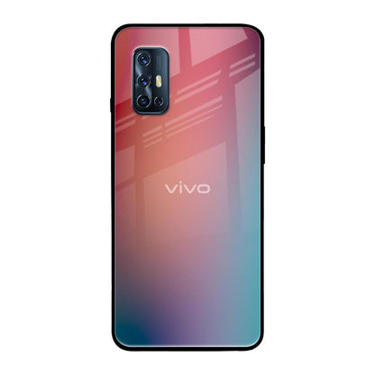 Dusty Multi Gradient Vivo V17 Glass Back Cover Online