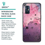 Space Doodles Glass Case for Vivo V17