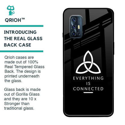 Everything Is Connected Glass Case for Vivo V17