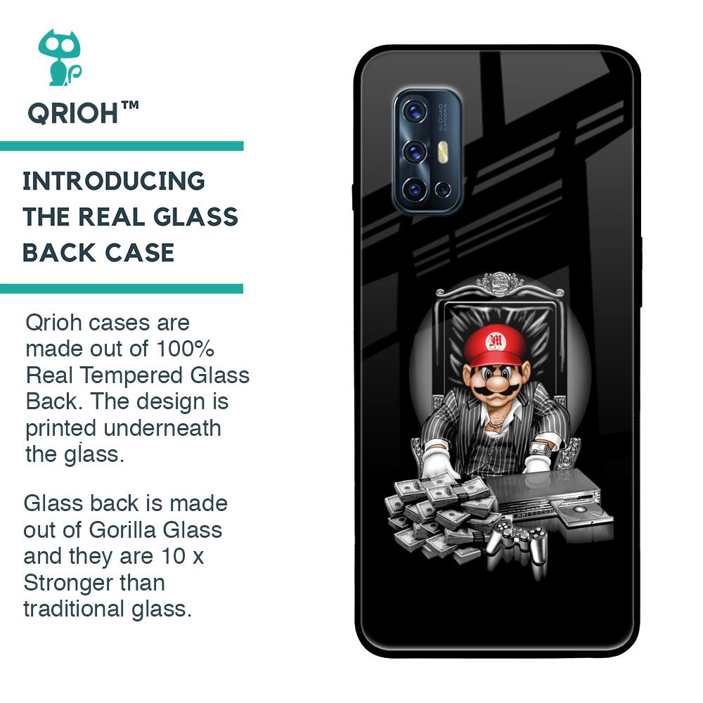 Dark Secret Glass Case for Vivo V17
