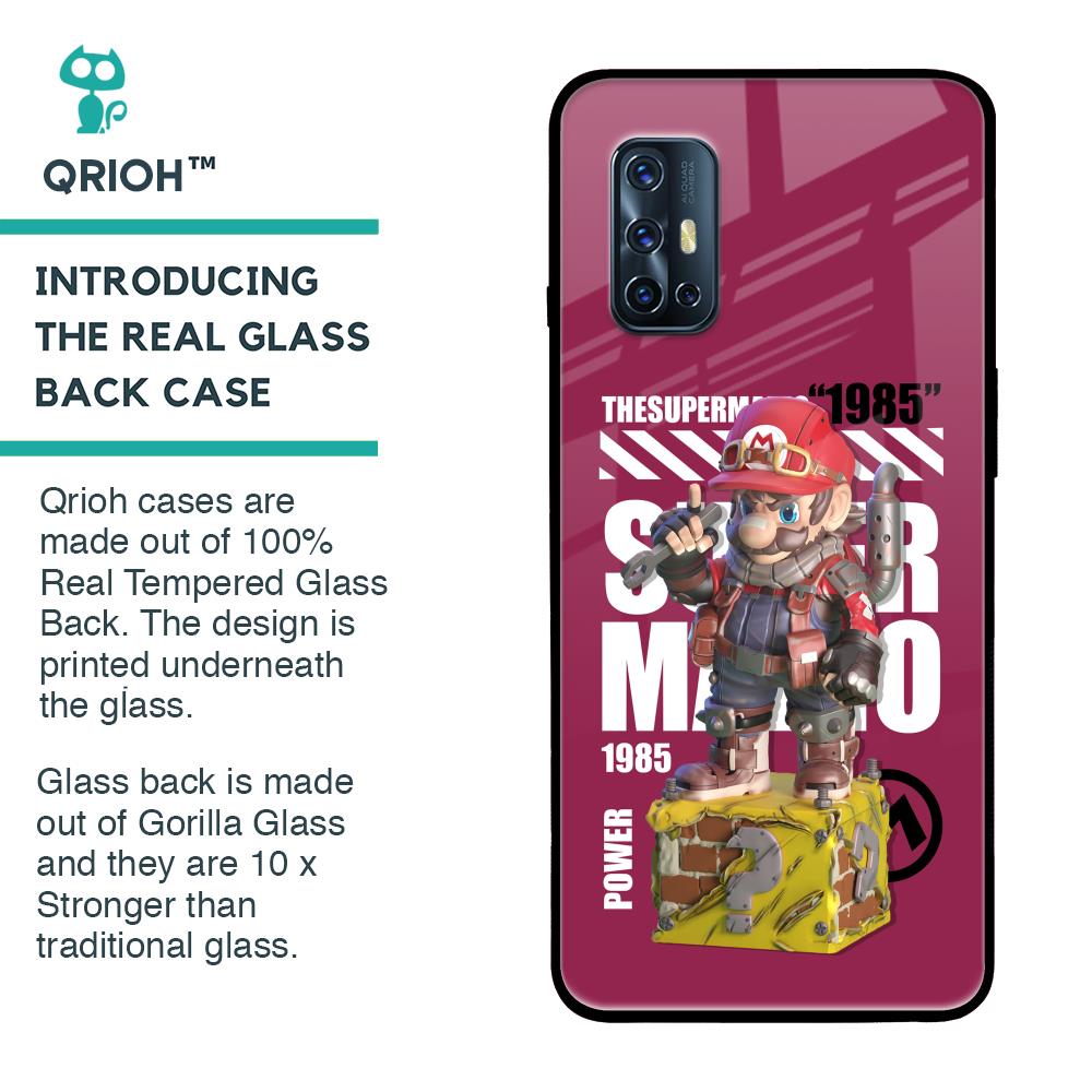 Gangster Hero Glass Case for Vivo V17