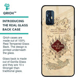 Magical Map Glass Case for Vivo V17