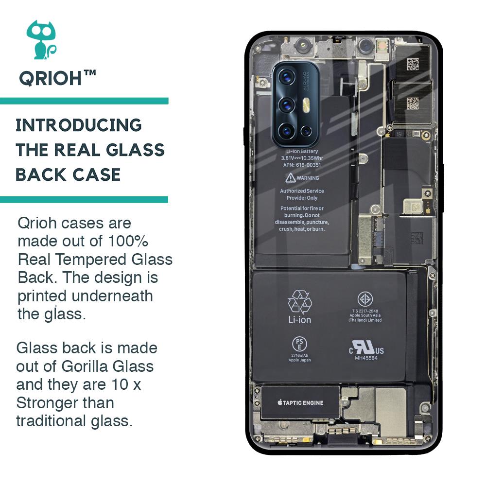 Skeleton Inside Glass Case for Vivo V17