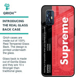 Supreme Ticket Glass Case for Vivo V17