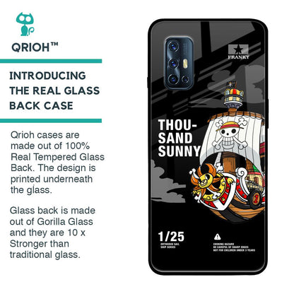 Thousand Sunny Glass Case for Vivo V17