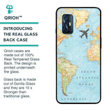 Travel Map Glass Case for Vivo V17