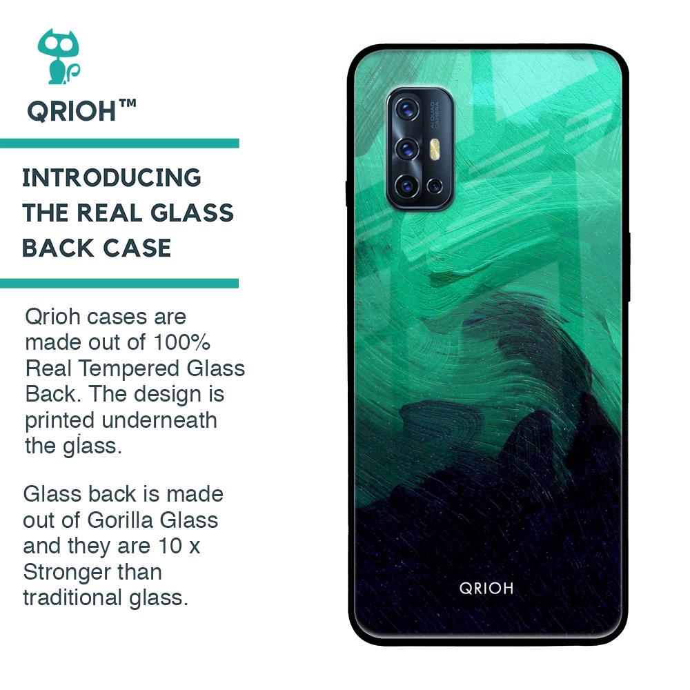 Scarlet Amber Glass Case for Vivo V17