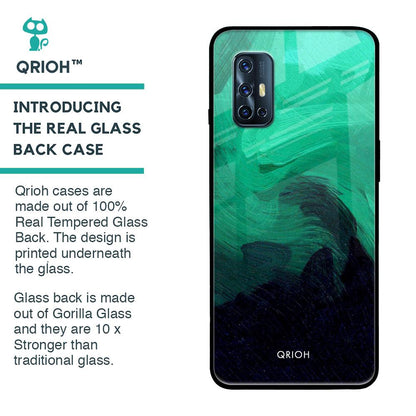 Scarlet Amber Glass Case for Vivo V17