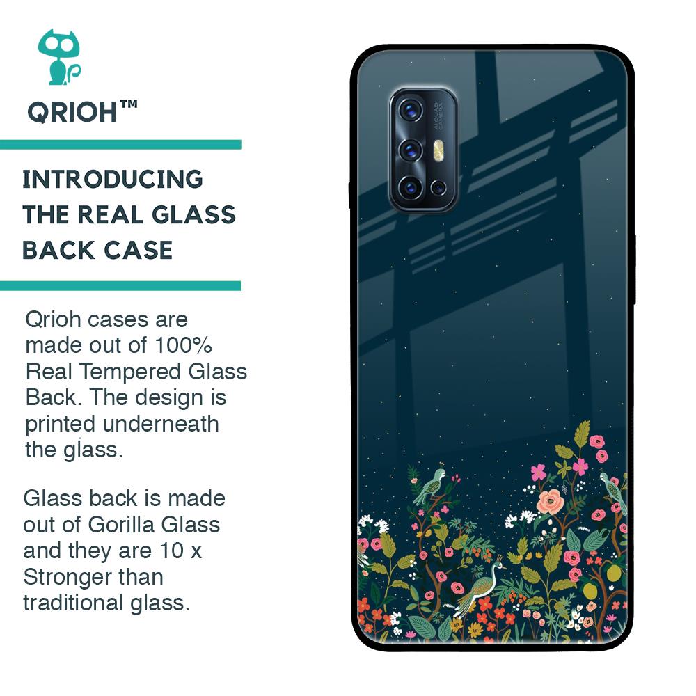 Small Garden Glass Case For Vivo V17