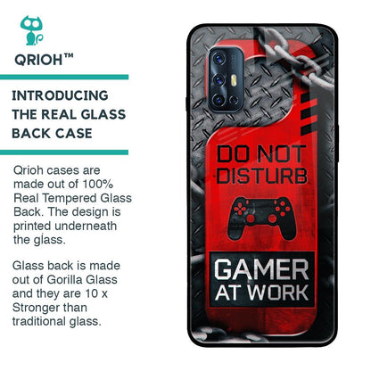 Do No Disturb Glass Case For Vivo V17