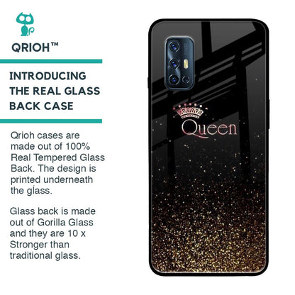 I Am The Queen Glass case for Vivo V17