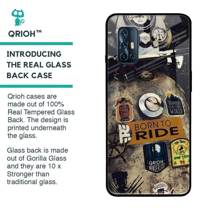 Ride Mode On Glass Case for Vivo V17