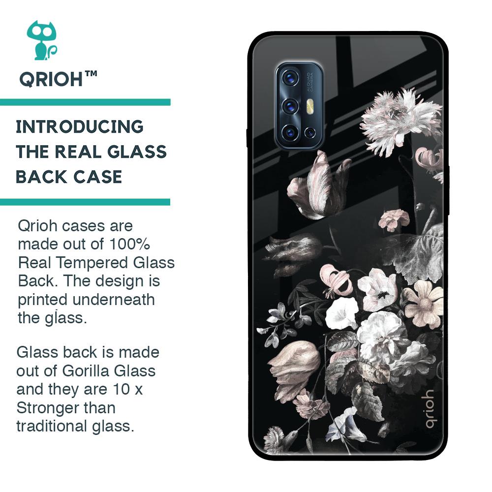 Artistic Mural Glass Case for Vivo V17