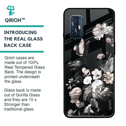 Artistic Mural Glass Case for Vivo V17