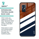 Bold Stripes Glass case for Vivo V17