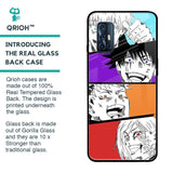 Anime Sketch Glass Case for Vivo V17