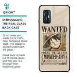 Luffy Wanted Glass Case for Vivo V17
