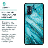 Ocean Marble Glass Case for Vivo V17