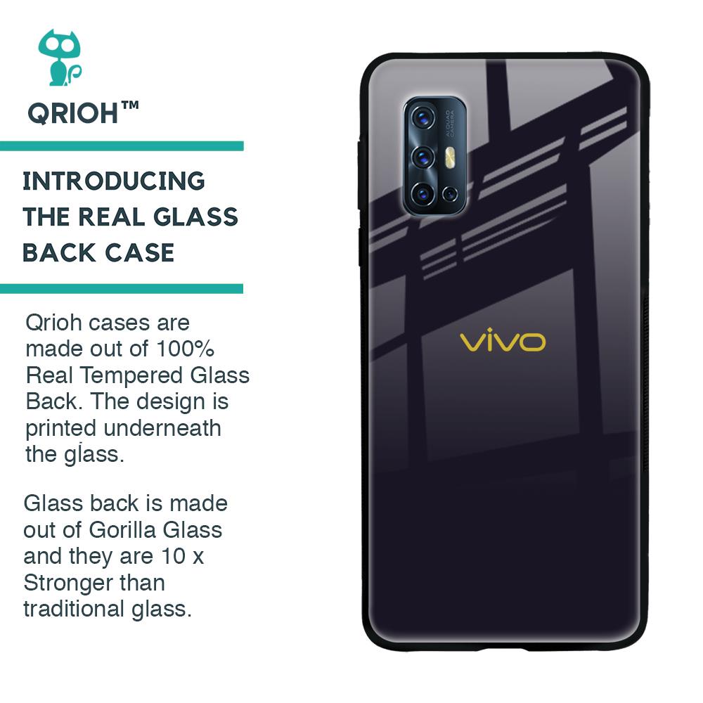 Deadlock Black Glass Case For Vivo V17