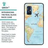Fly Around The World Glass Case for Vivo V17