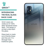 Tricolor Ombre Glass Case for Vivo V17