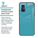 Oceanic Turquiose Glass Case for Vivo V17