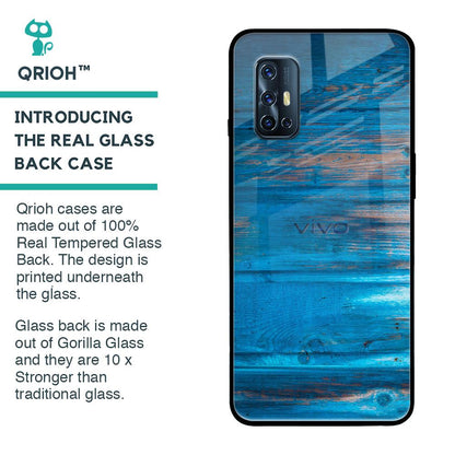 Patina Finish Glass case for Vivo V17