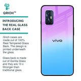 Unicorn Pattern Glass Case for Vivo V17