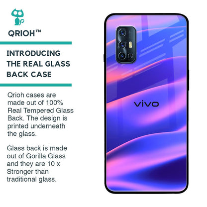 Colorful Dunes Glass Case for Vivo V17