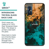 Watercolor Wave Glass Case for Vivo V17