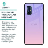 Lavender Gradient Glass Case for Vivo V17