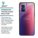 Multi Shaded Gradient Glass Case for Vivo V17