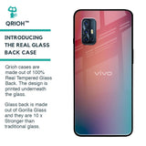 Dusty Multi Gradient Glass Case for Vivo V17
