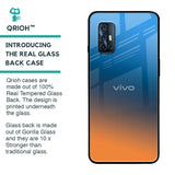 Sunset Of Ocean Glass Case for Vivo V17