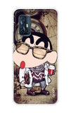 Nerdy Shinchan Vivo V17 Back Cover