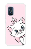 Cute Kitty Vivo V17 Back Cover