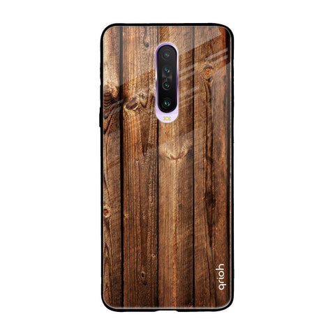 Timber Printed Xiaomi Redmi K30 Glass Back Cover Online