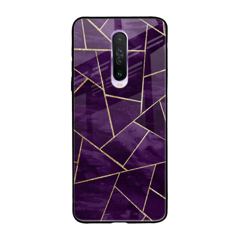 Geometric Purple Xiaomi Redmi K30 Glass Back Cover Online