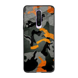 Camouflage Orange Xiaomi Redmi K30 Glass Back Cover Online