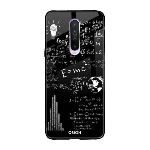 Funny Math Xiaomi Redmi K30 Glass Back Cover Online