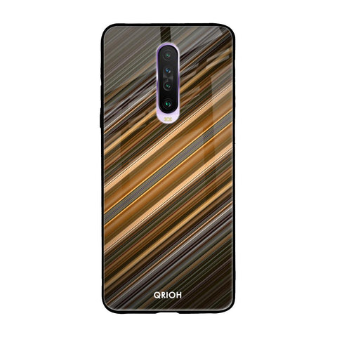 Diagonal Slash Pattern Xiaomi Redmi K30 Glass Back Cover Online