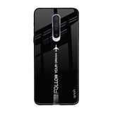 Follow Your Dreams Xiaomi Redmi K30 Glass Back Cover Online