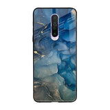 Blue Cool Marble Xiaomi Redmi K30 Glass Back Cover Online