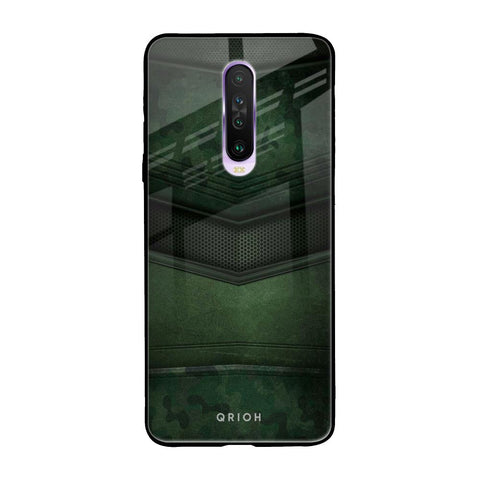 Green Leather Xiaomi Redmi K30 Glass Back Cover Online