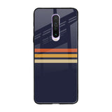 Tricolor Stripes Xiaomi Redmi K30 Glass Cases & Covers Online